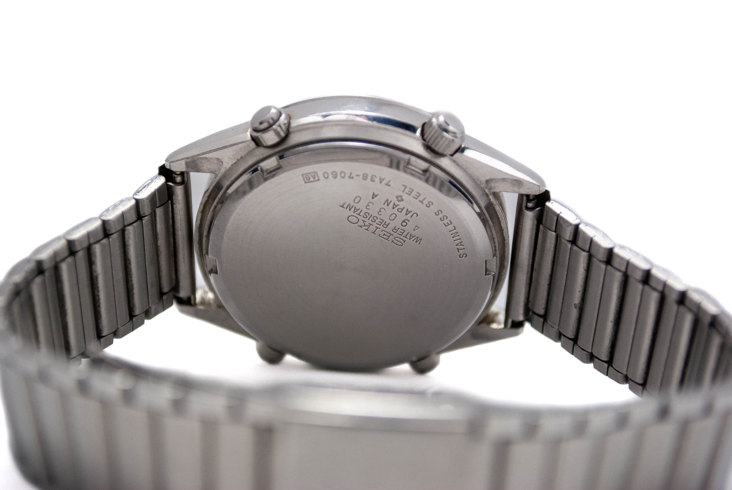 Seiko 7A38-7060 Chronograph Herren Vintage Uhr – Quartz, Tachymeter.