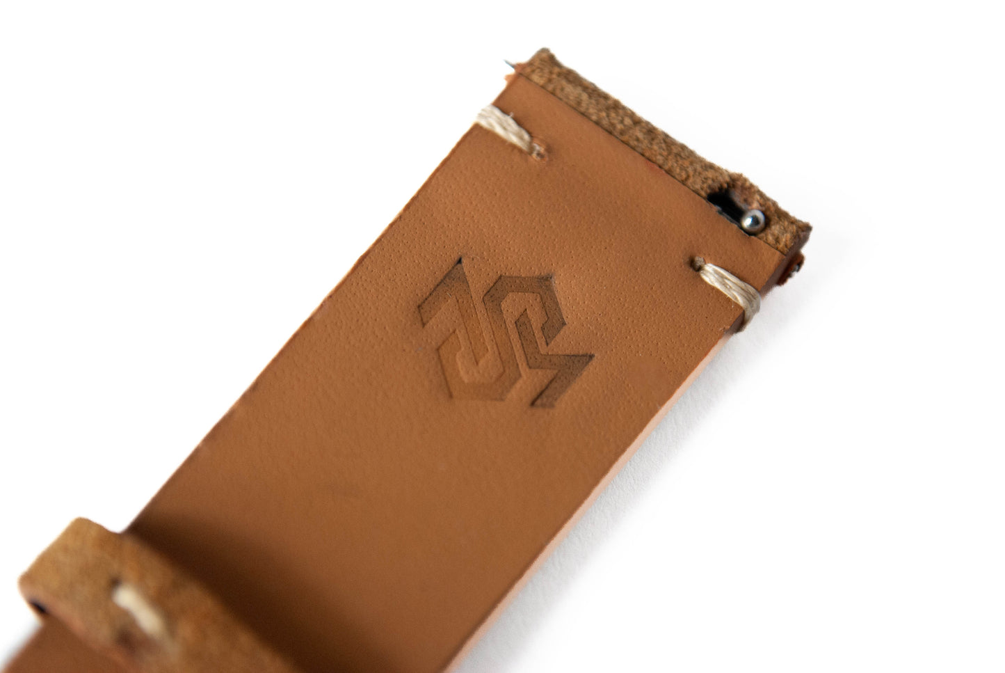 Wildleder Uhrenarmband – Cognac Braun – 18/20/22mm Stegbreite – Herren