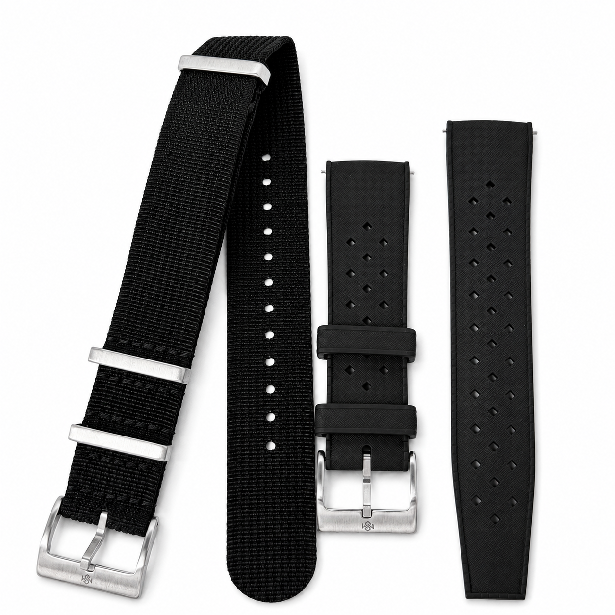 Stahlmann Signature Mix – Shadow Black & Tropic Black | NATO & FKM Set
