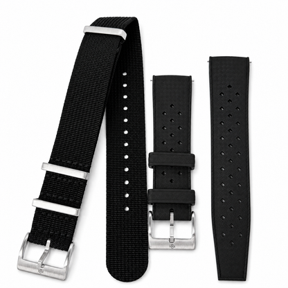 Stahlmann Signature Mix – Shadow Black & Tropic Black | NATO & FKM Set