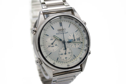 Seiko 7A38-7060 Chronograph Herren Vintage Uhr – Quartz, Tachymeter.