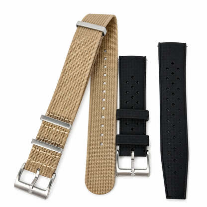 Stahlmann Signature Mix – Sandstorm & Tropic Black | NATO & FKM Set