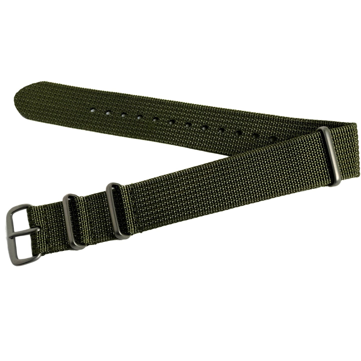 NATO Uhrenarmband Nylon – Olivegrün
